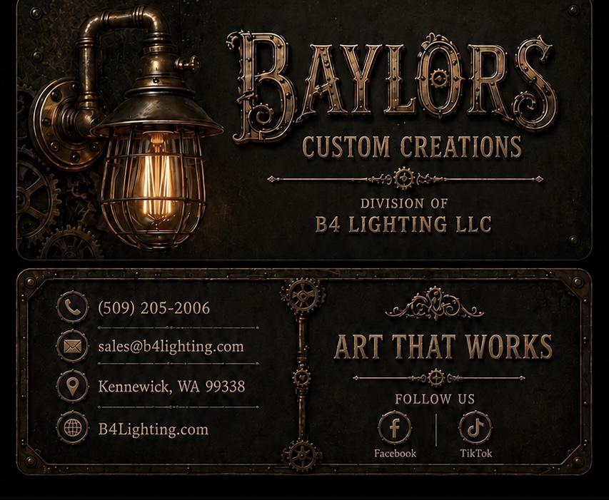 Baylors Custom Creations — Division of B4 Lighting LLC